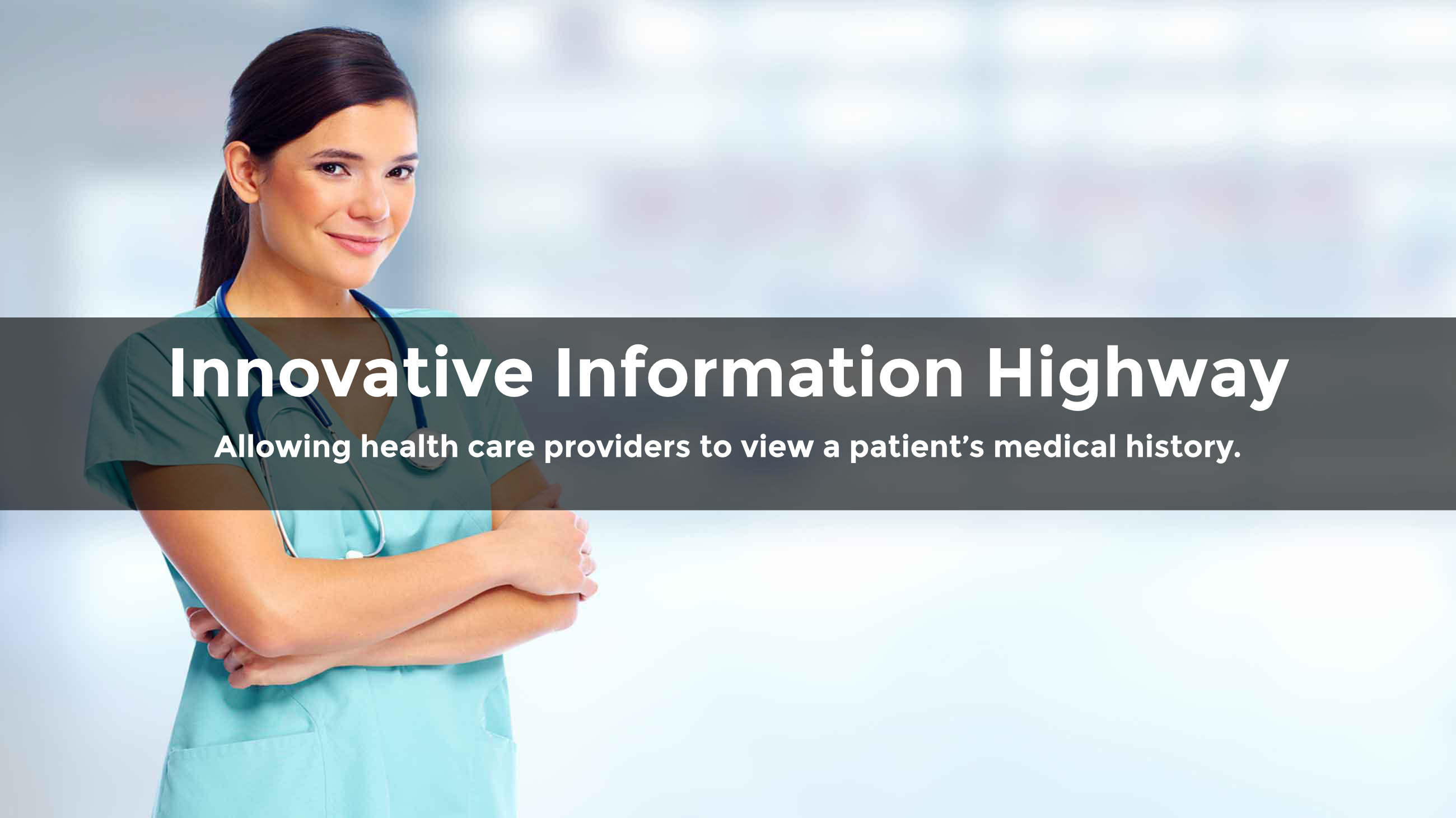 Allowing health care providers to view a patient’s medical history.